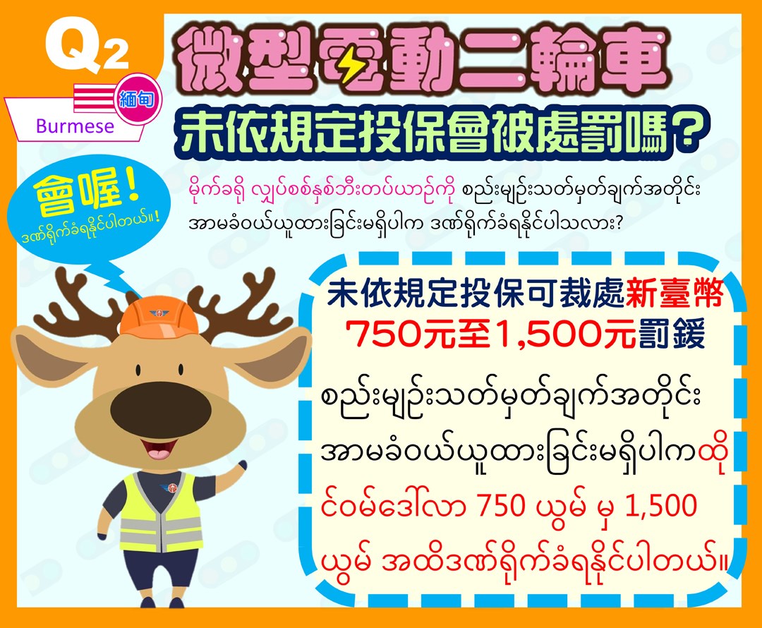 微電二輪車未投保會被罰嗎