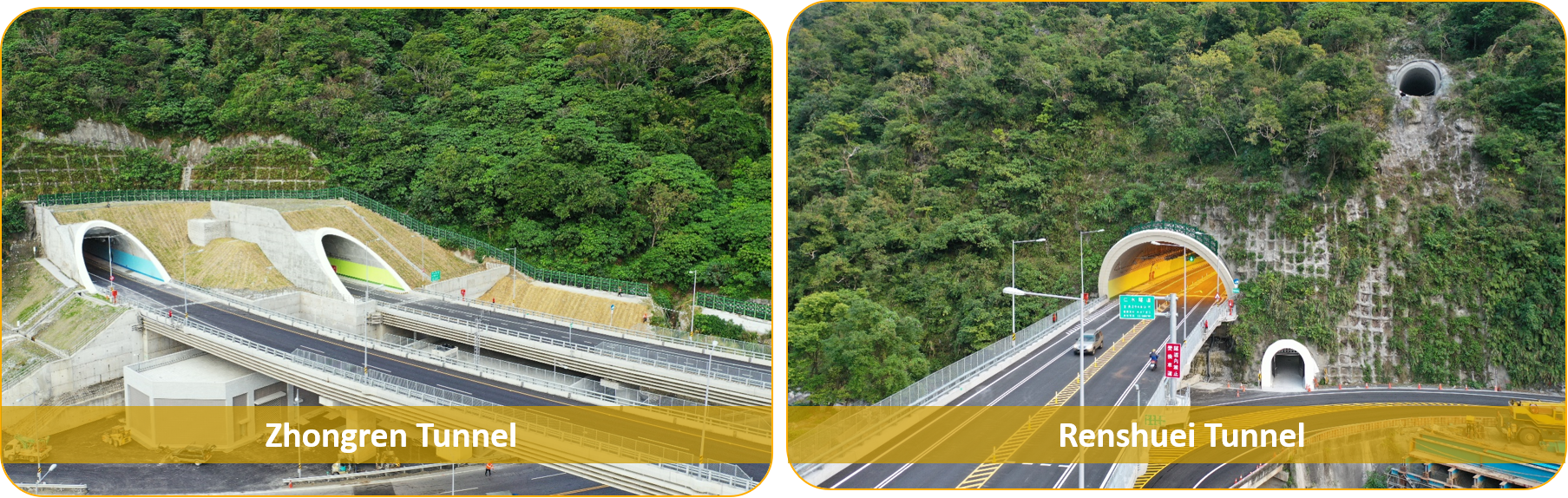 Zhongren Tunnel, Renshuei Tunnel