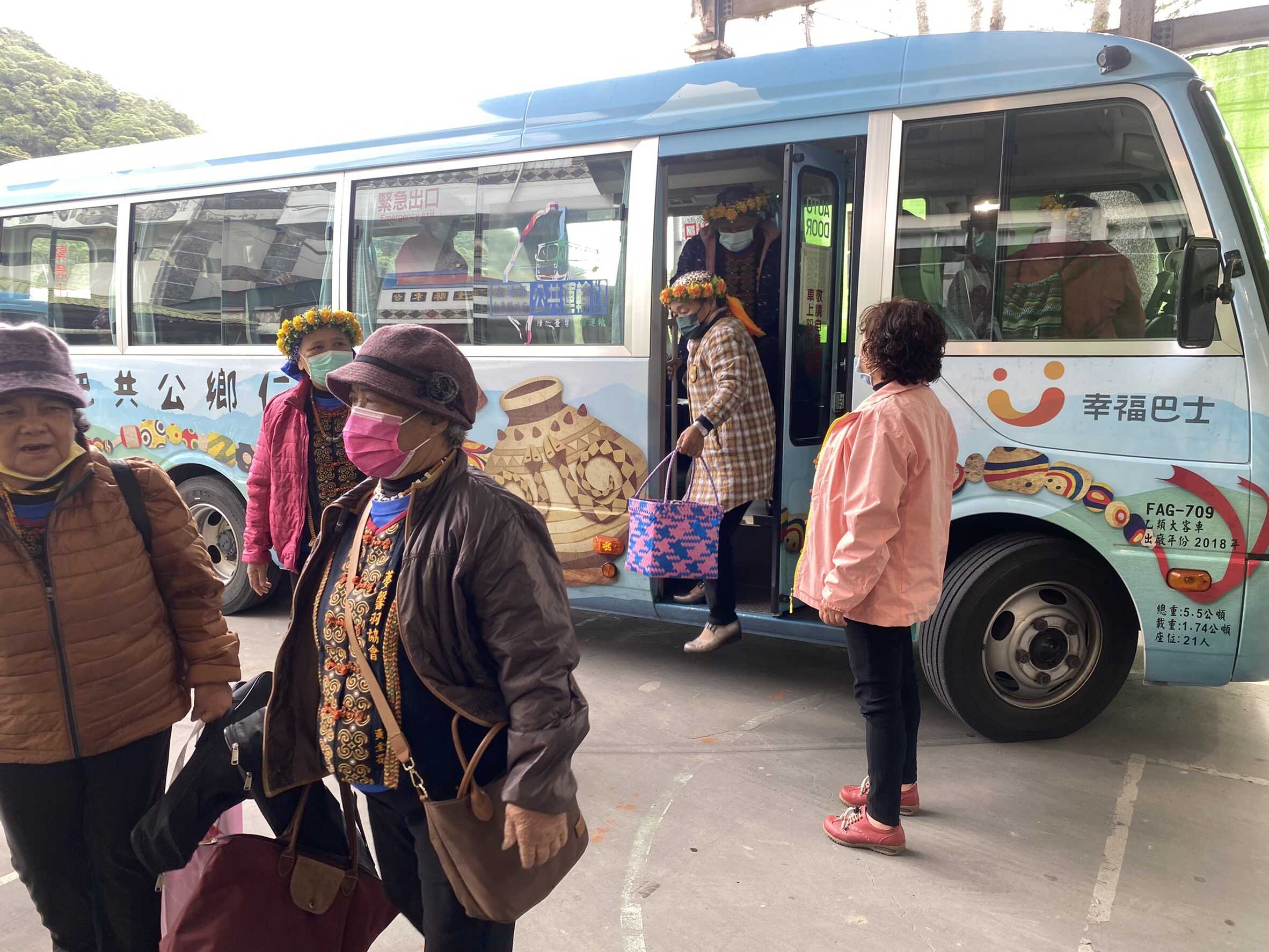 幸福巴士串連雙東_達仁鄉跨域生活圈線通車 (1)